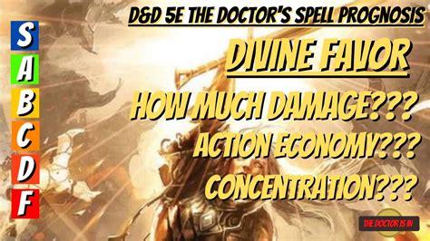 The Divine Wildcard: Exploring the Unexpected Uses of 5e Divine Favor
